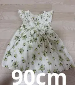 アプレレクール　花柄　ワンピース