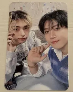 スキズ ファンミ 3/29入場特典 ユニットトレカ ヒョンジン チャンビン