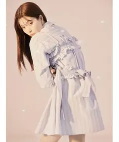 snidel SNIDEL ビスチェセットシャツチュニック　ワンピース