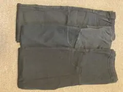 ユニクロ　マタニティ　ズボン　パンツ　黒　3本セット　L2本とXL1本