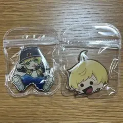 NARUTO サンリオ 缶バッジ のはらリン 波風ミナト ポムポムプリン