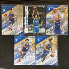 BBM B.LEAGUE 滋賀レイクスターズ 5枚セット