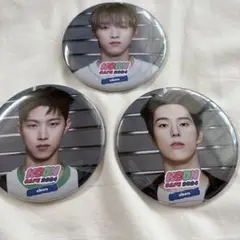 KCON カフェ 2024 xikers サイカーズ 缶バッジ3個