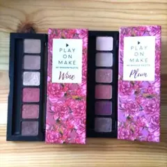 プレイオンメイク マイシャドウパレット プラム ワイン