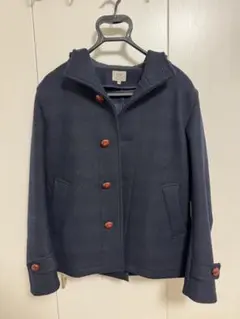 ユナイテッドアローズ グリーンレーベル メルトンコート ネイビー サイズS