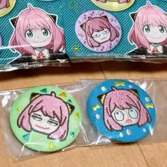 スパイファミリー アーニャ 刺繍缶バッチコレクション アーニャ 2点セット