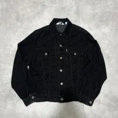 レア 70s levis 70505 コーデュロイジャケット ブラック USA製
