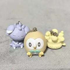 ポケピース めじるしガチャマスコット ピチュー モクロー ニャスパー 3