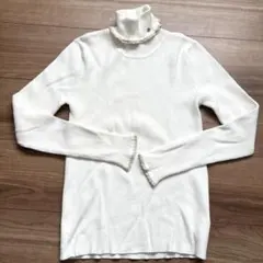 Katespade NEWYORK タートルネック　ホワイト　150〜160