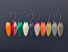 フォレスト MIU ミュー 2.2g 10枚 スプーン管理釣り場 エリアトラウト
