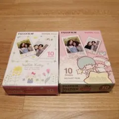 instax mini チェキ フィルム キキララ キティ 未開封