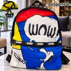 新品✨LeSportsac✨レスポートサック✨リュック✨スヌーピー✨アメリカ限定