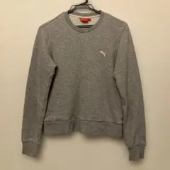 PUMA グレー 長袖トレーナー M（S）