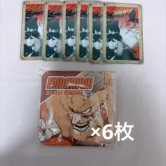 ヒロアカ 原画展 クリアカード＆コースター エンデヴァーセット