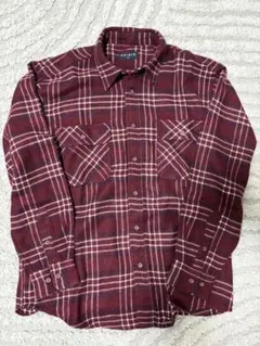 【希少】90s-00s OLD UNIQLO ヘビーネルシャツ 紺タグ