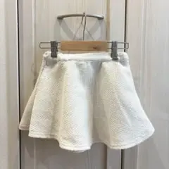 〈最終お値下げ〉メゾピアノ　ホワイトフレアスカート