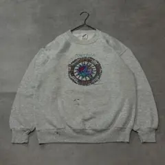 90年代 USA製 JERZEES スウェット L グランジ フェード 雰囲気系