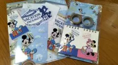 ミッキーマウス バケーションパッケージ 文房具セット　未開封品