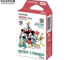 インスタックスミニ　チェキフィルム　ディズニー　ミッキー＆フレンズ