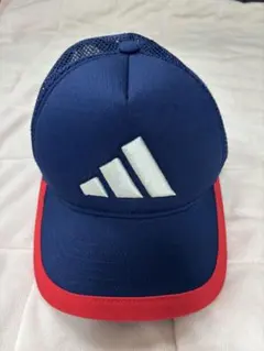 adidas ネイビー レッド キャップ51cm〜54cm