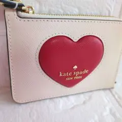 【超美品】kate spade ハートパスケース＆小銭入れ＆キーケース
