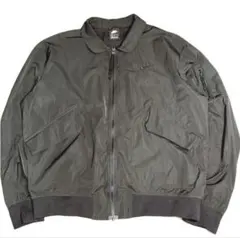 NIKE NSW ボンバージャケット ナイロンジャケット デカポケ ブラック L