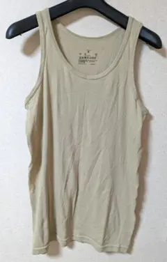 無印　タンクトップ　メンズS