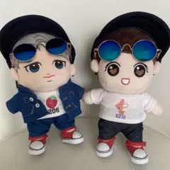 2025年最新】東方神起ユノチャンミンぬいぐるみの人気アイテム - メルカリ