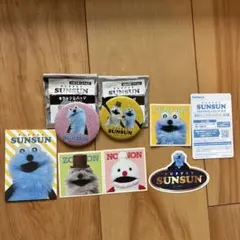 PUPPET SUNSUN 缶バッジ&ステッカーセット