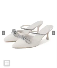 GRL リボンミュールパンプス