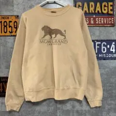 90s MGM GRAND ラスベガス スウェット トレーナー USA製 M
