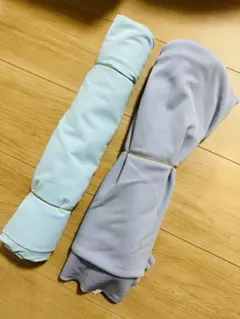 ニットカットクロス 生地 青 水色