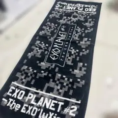 EXO スローガンマフラータオル - メルカリ