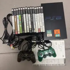 PlayStation 2 本体 + ゲームソフト14本