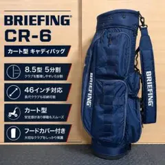ブリーフィングBRIEFING キャディバッグ CR4#02 限定川崎 - メルカリ