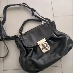 nae mone 2Wayハンドバッグ ショルダーバッグ レザーのサムネイル