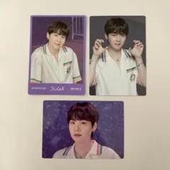 BTS ソウジュ　ミニフォト　シュガ　3枚セット
