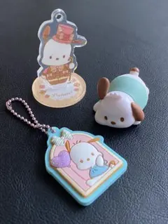 サンリオ ポチャッコ アクスタ キーホルダー フィギュア ガチャ グッズ セット