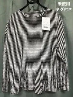 Classical Elf 長袖Tシャツ Lサイズ 白黒ストライプ