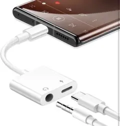 2-in-1充電＆音楽再生アダプター