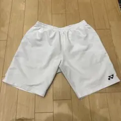 ヨネックス ホワイト ショートパンツ