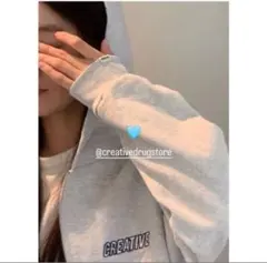 creative drug store チャック無し　ジップパーカー