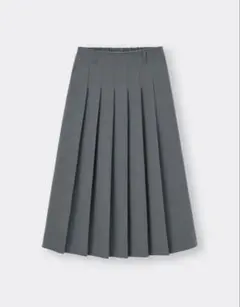 GU プリーツAラインミディスカートQ