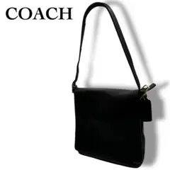 Vintage Coach Flap Lether Shoulderbag