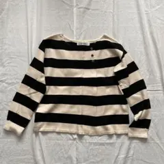 スーパーハッカ ボーダー ニット プルオーバー 未使用