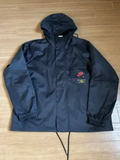 NIKE　NSW AIR LND nylon woven jacket XXL黒