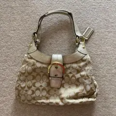 Coach ベージュ ハンドバッグ