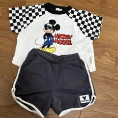 Sophitica ミッキーマウス Tシャツ&ショーツ セットアップ