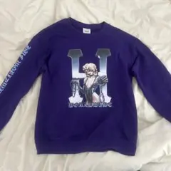 HUF パープル トレーナー Sサイズ