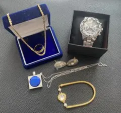 O*A様 遺品整理ゴールドネックレス時計まとめ売り